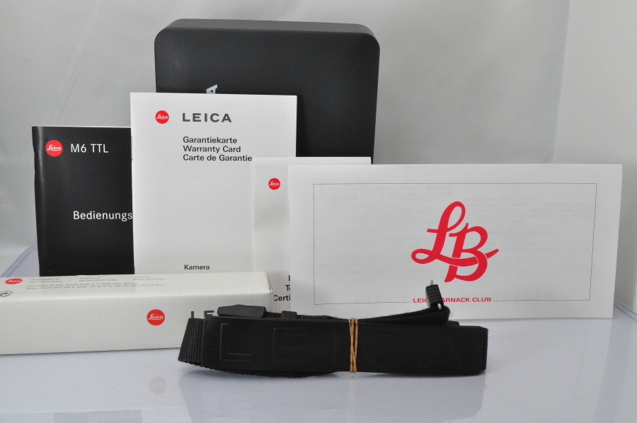 MINT]Leica M6 TTL 0.58 35mm Rangefinder Film Camera In Silver JAPAN MODEL  w/Box