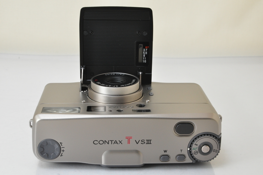 EXCELLENT]Contax TVS III Silver 35mm Point & Shoot Film