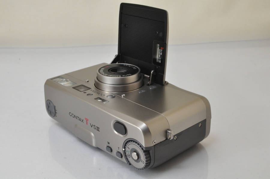EXCELLENT]Contax TVS III Silver 35mm Point & Shoot Film