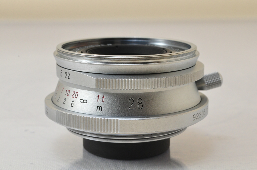 EXCELLENT]Voigtlander Color-Skopar 28mm F/3.5 Lens for Leica