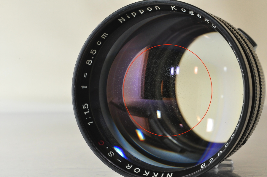 Nikon Nippon Kogaku 85mm F1.8 非Ai #8644 EXCELLENT-]Nippon Kogaku NIKKOR-S.C 8.5cm 85mm F/1.5 Lens Nikon S