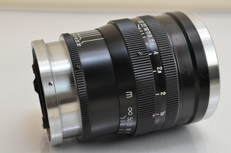 レンズ(単焦点) Nippon Kogaku NIKKOR-S.C 8.5cm F/1.5 EXCELLENT-]Nippon Kogaku NIKKOR-S.C 8.5cm 85mm F/1.5 Lens Nikon S