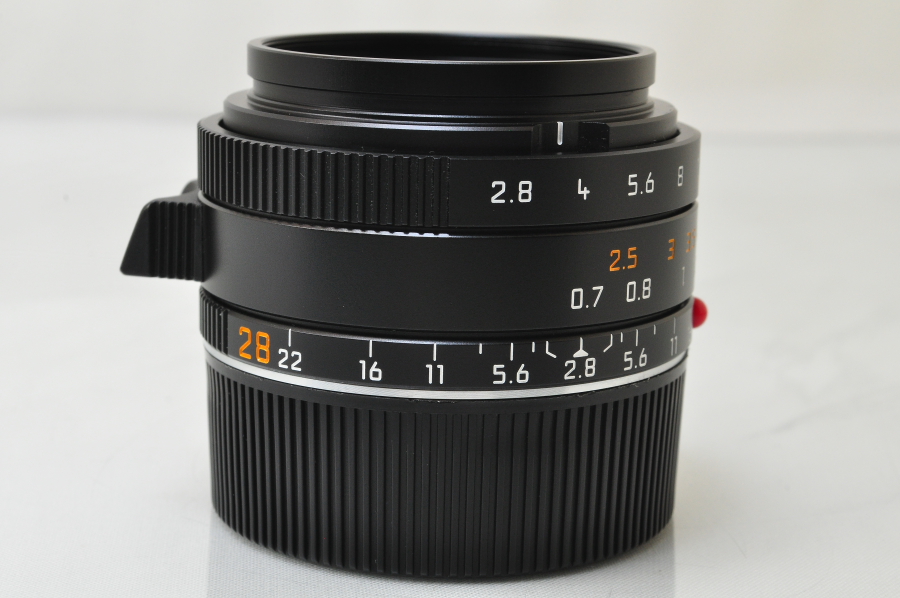 MINT]Leica Elmarit M 28mm F/2.8 ASPH E39 6bit 11606 Lens in