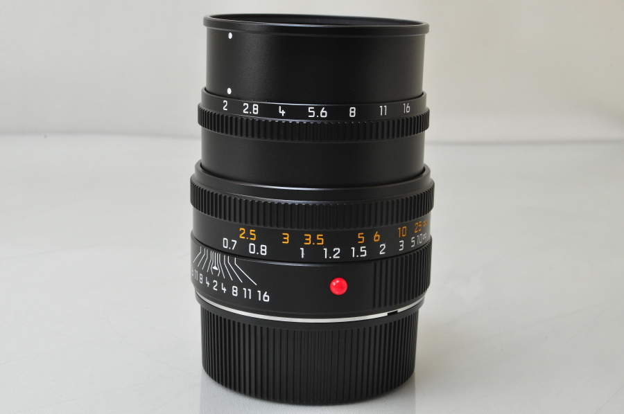 MINT]Leica Summicron-M 50mm F/2 E39 6Bit Black 11826 Lens w/Box